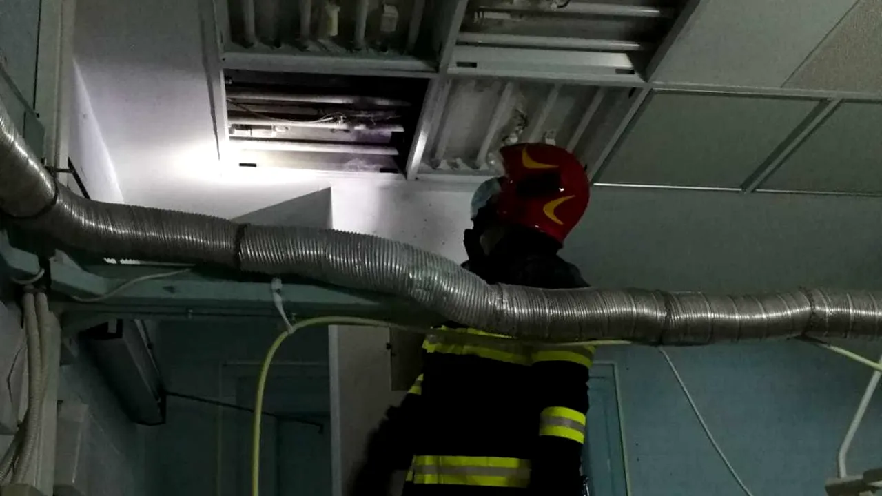 Incendiu într-un alt spital. Scurcircuit electric în blocul operator al Institutului de Urologie Cluj: Un pacient era în operaţie