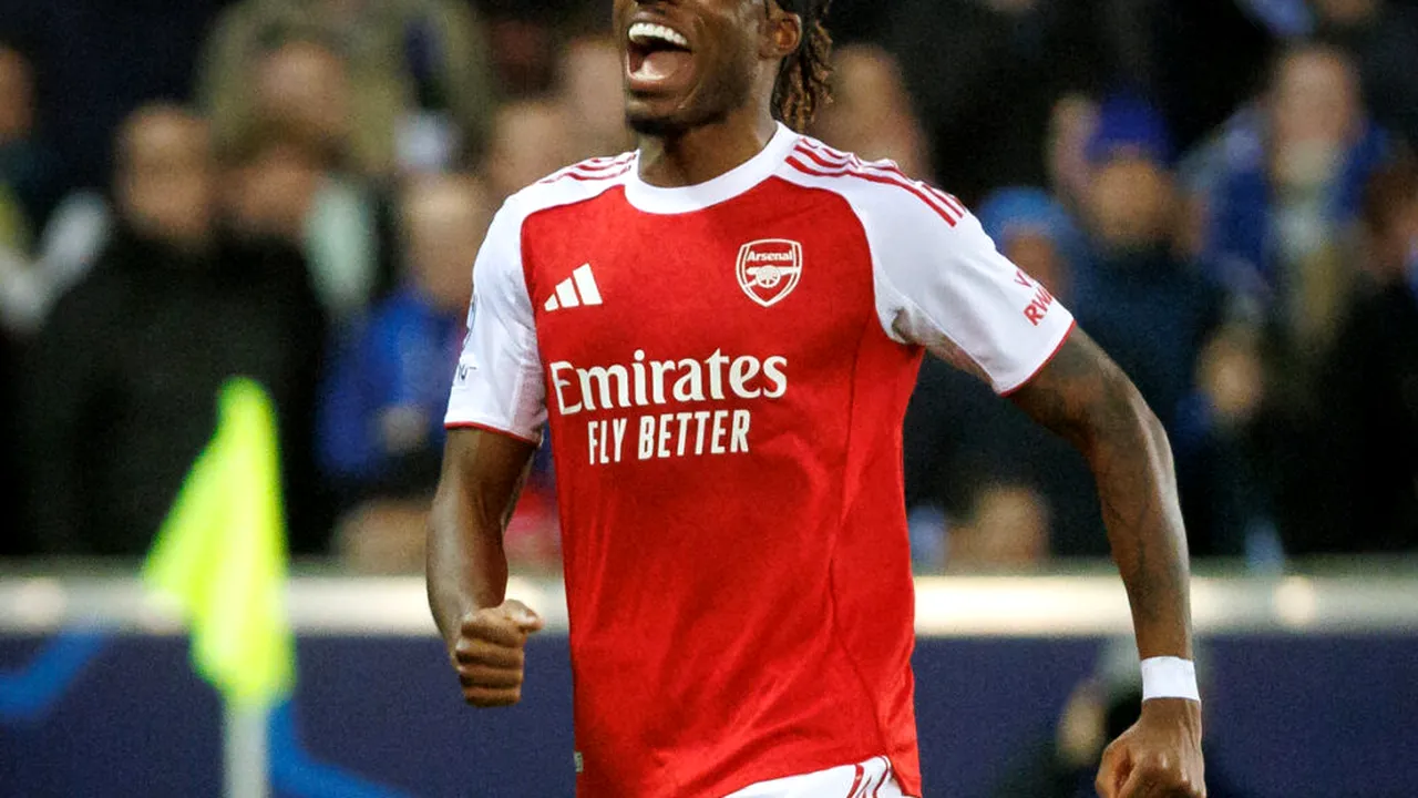 Noni Madueke, de la Arsenal, desemnat cel mai bun jucător al etapei a 6-a din Liga Campionilor