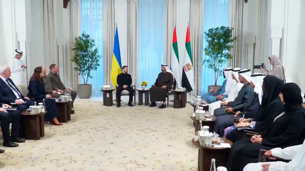 Zelenski a discutat cu preşedintele Emiratelor Arabe Unite despre recuperarea ucrainenilor din captivitatea rusă