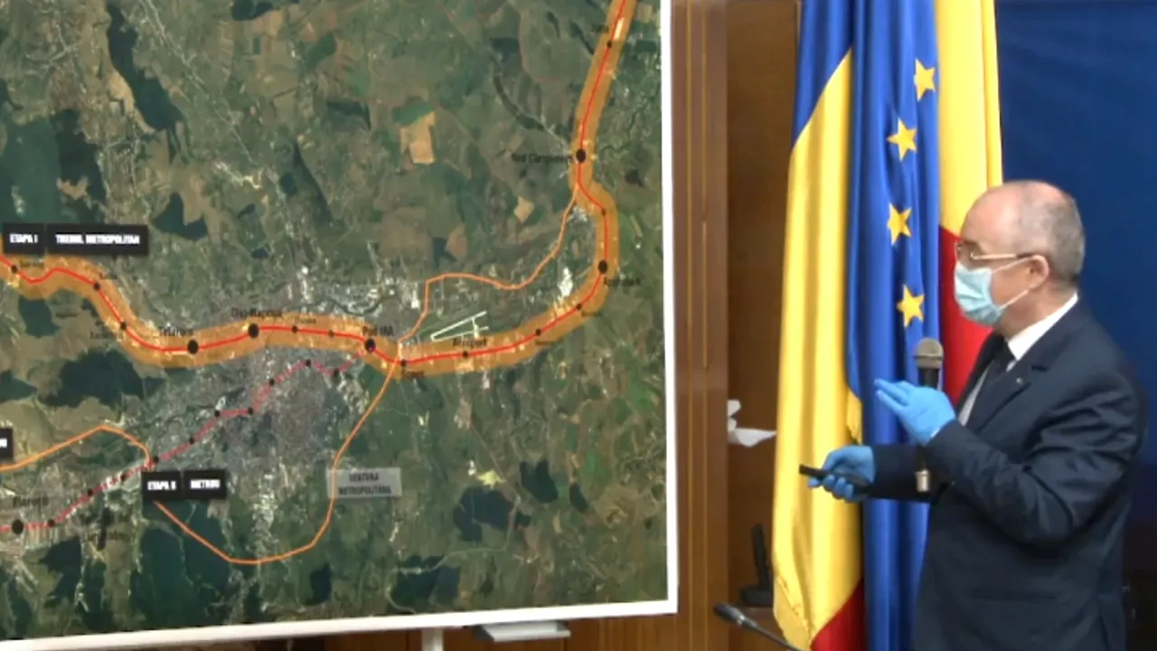 Al doilea oraş din România care va avea transport subteran. Câte staţii de metrou va avea Clujul