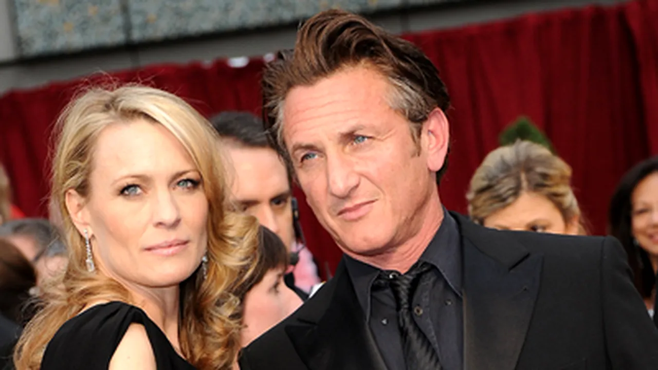 Sean Penn şi Robin Wright Penn se despart - GALERIE FOTO