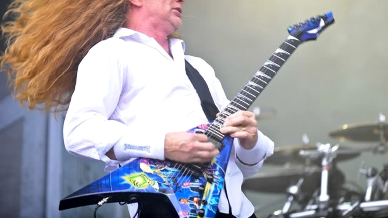 Megadeth concertează pe 17 iunie, la OST Fest, în Capitală - VIDEO