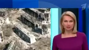 Primele imagini cu Mariupolul distrus au apărut la televiziunea rusă. Cum le-a justificat propaganda Kremlinului