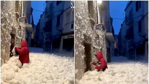 Furtuna Gloria a făcut 6 morţi în Spania. Mallorca, lovită de valuri uriaşe. Costa Brava s-a umplut de spumă. VIDEO 