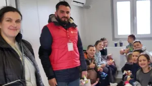 O mamă a reuşit să fugă din Kiev cu toţi cei 9 copii ai ei