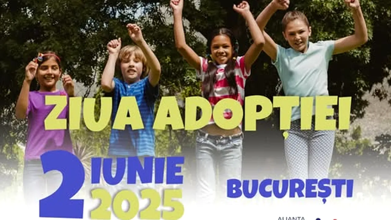 Ziua Națională a Adopției: În România, la finalul lui 2024, erau înregistrați 7.744 de copii adoptabili