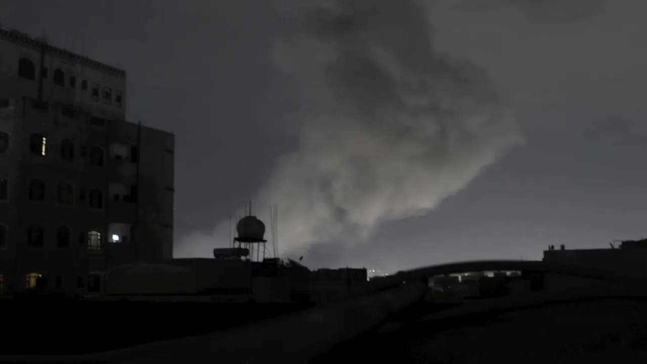 Statele Unite au vizat zone din Yemen, dar houthii susțin că le-au respins atacul