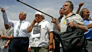 Protest al revoluţionarilor din Asociaţia 
