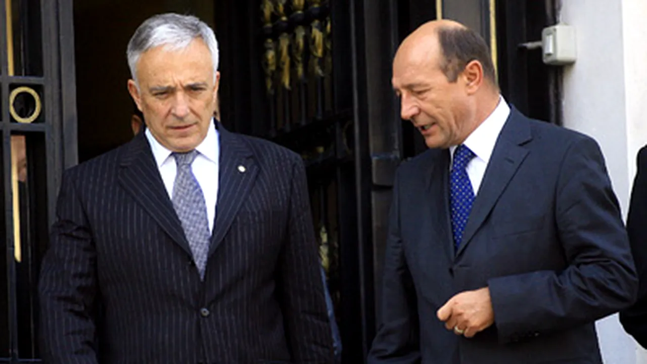 Băsescu: Am o relaţie excepţională cu Mugur Isărescu