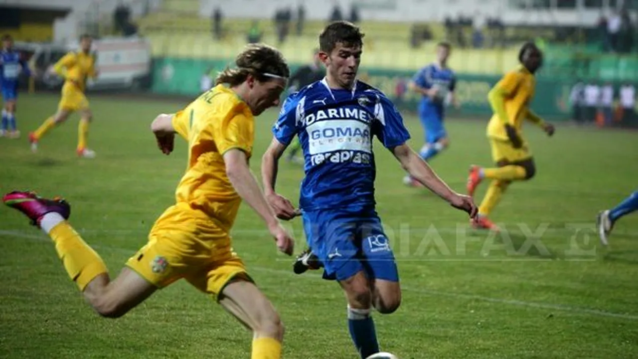 FC Vaslui a marcat golul 350 în Liga I