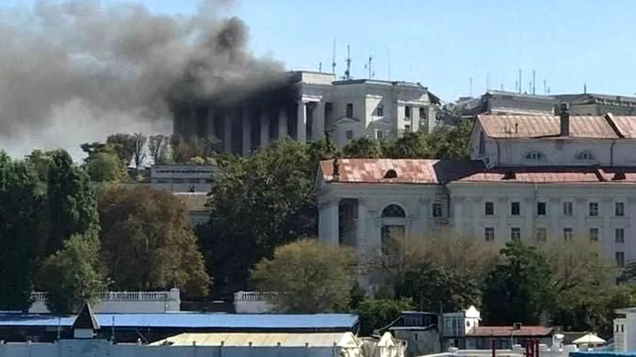 Războiul din Ucraina, ziua 576. Sediul flotei ruse de la Marea Neagră, atacat cu rachete. Rusia lansează un atac în masă cu rachete asupra infrastructurii energetice. Ucraina bombardează o bază aeriană din Crimeea