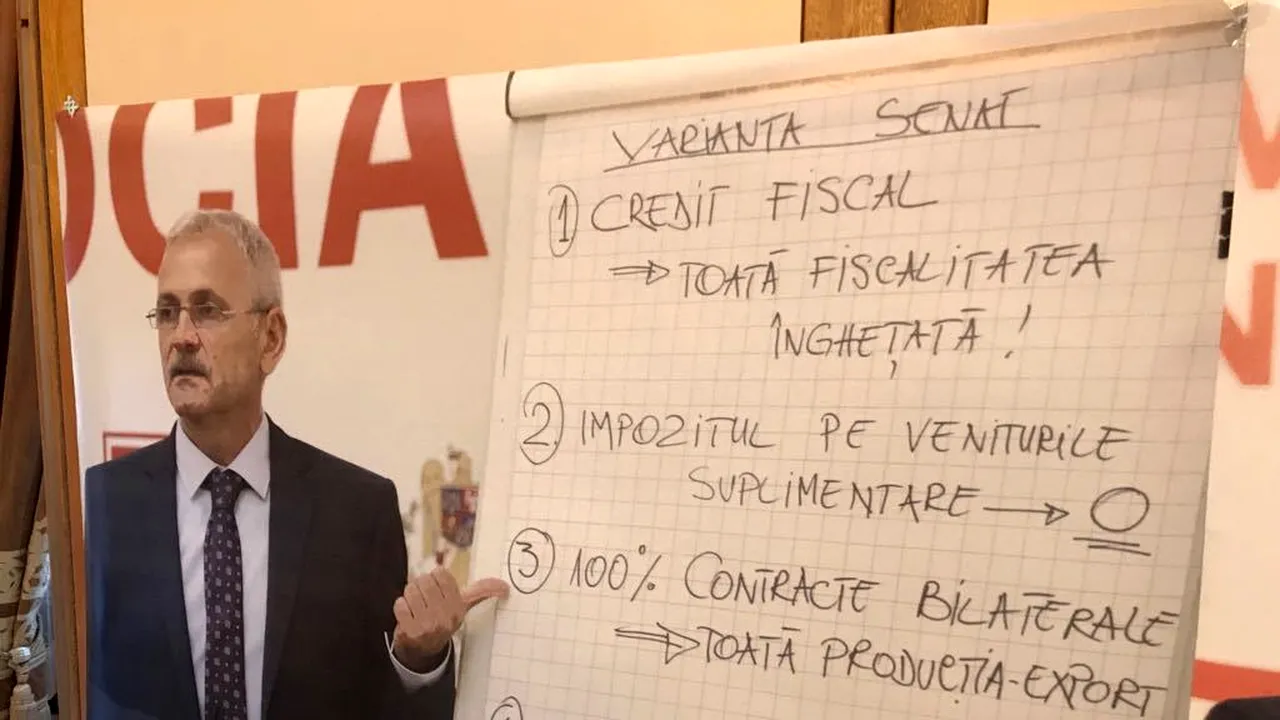 Scandal la dezbaterile pe legea offshore după ce PNL şi USR au lipit AFIŞE cu Dragnea în sală - FOTO