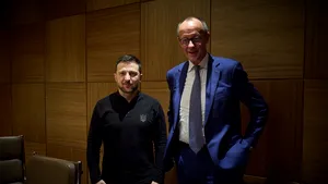 Zelenski s-a întâlnit cu Friedrich Merz, liderul opoziţiei germane