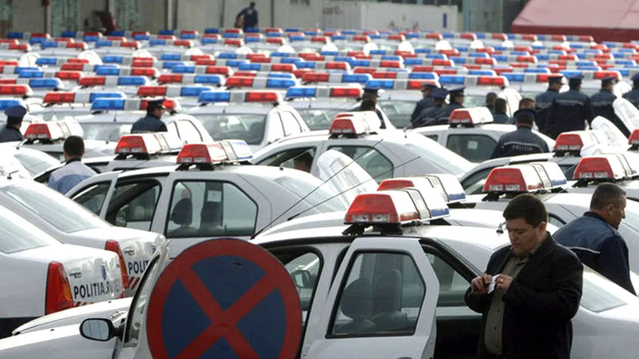 Poliţia Română îşi cumpără 550 de maşini cu bani din Fondul de rezervă al Guvernului