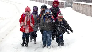 Numeroase şcoli din Moldova şi Muntenia au suspendat cursurile din cauza viscolului
