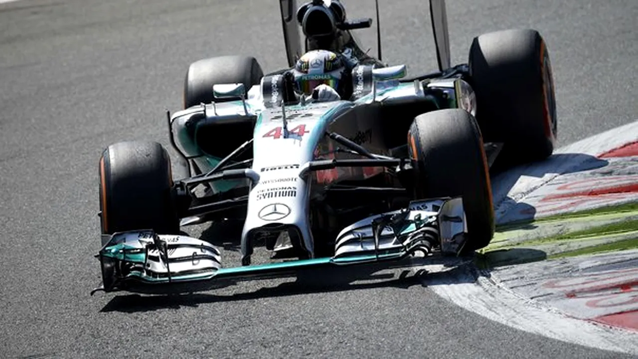 Lewis Hamilton în pole position la Marele Premiu al Italiei