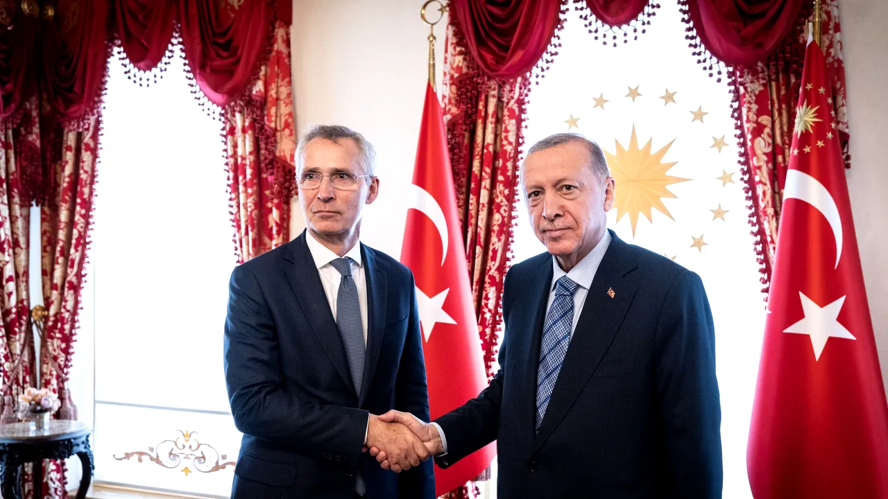 Stoltenberg speră să îl convingă pe Erdogan să accepte admiterea Suediei în NATO 