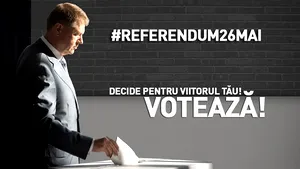 Şeful statului anunţă că va participa la campania de la referendum