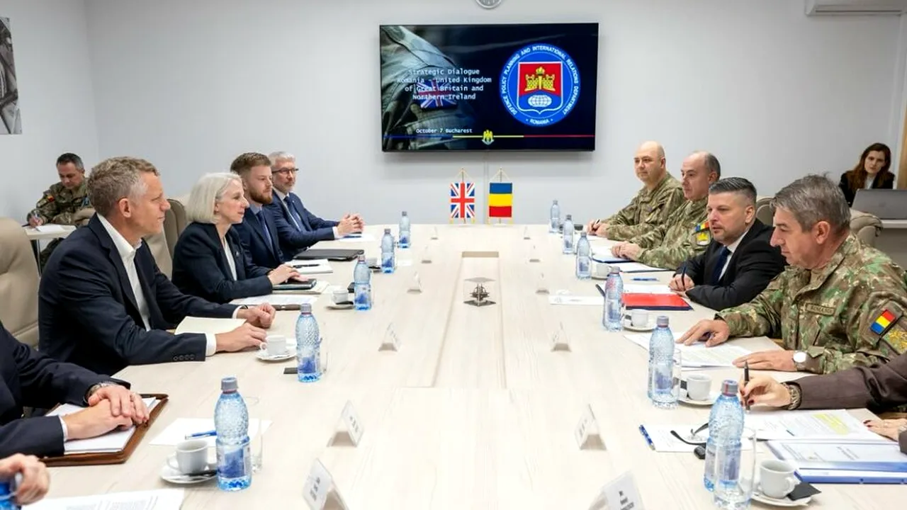 Consultări româno-britanice în domeniul apărării, la București. S-a discutat despre securitatea Mării Negre și sprijinul pentru Ucraina
