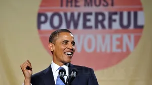 Iată ce reacţie a avut Obama după ce a rămas fără stema prezidenţială  - VIDEO