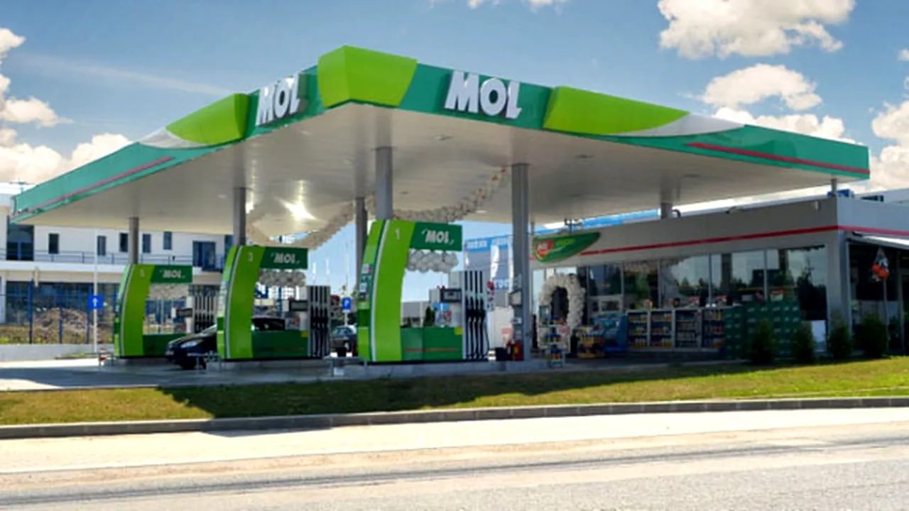 MOL vrea să deţină a treia mare reţea de benzinării din România până în 2017, depăşind astfel Lukoil