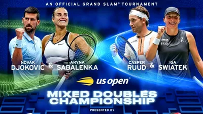 TENIS Djokovic și Sabalenka, pereche de vis la US Open. Alcaraz și Sinner nu s-au înscris
