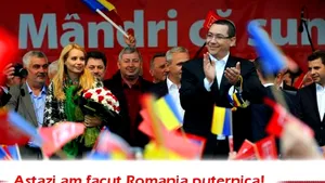 Ponta, primul mesaj pe Facebook după exit-poll-uri: Astăzi am făcut România puternică!