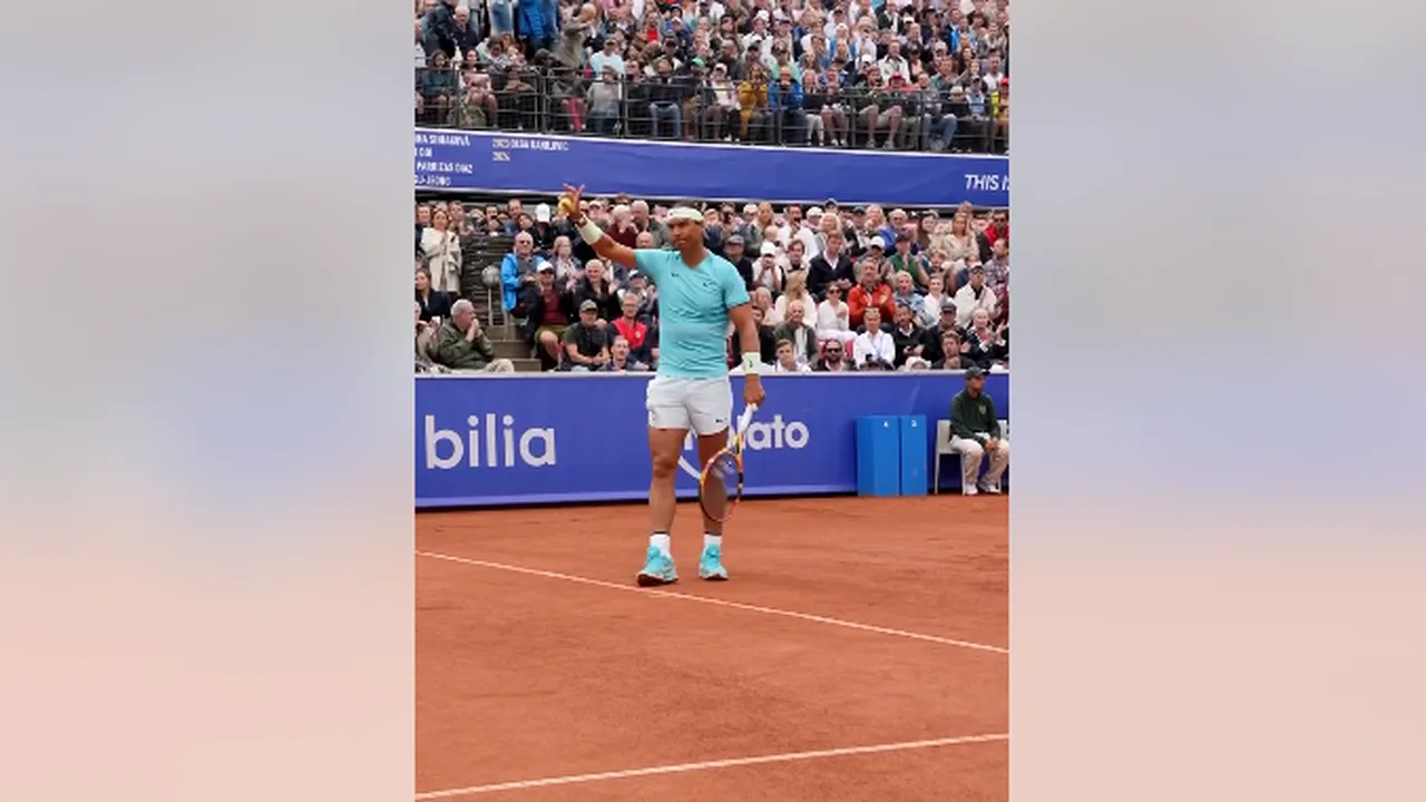 Nadal n-a avut milă de fiul lui Bjorn Borg, la revenirea în circuit