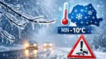 ANM: Ger persistent și risc de polei în România. Temperaturile vor fi sub 0°C în majoritatea regiunilor
