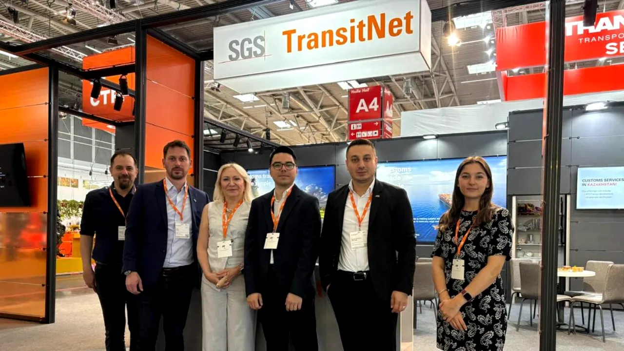 SGS promovează TransitNet la Transport Logistic München 2025