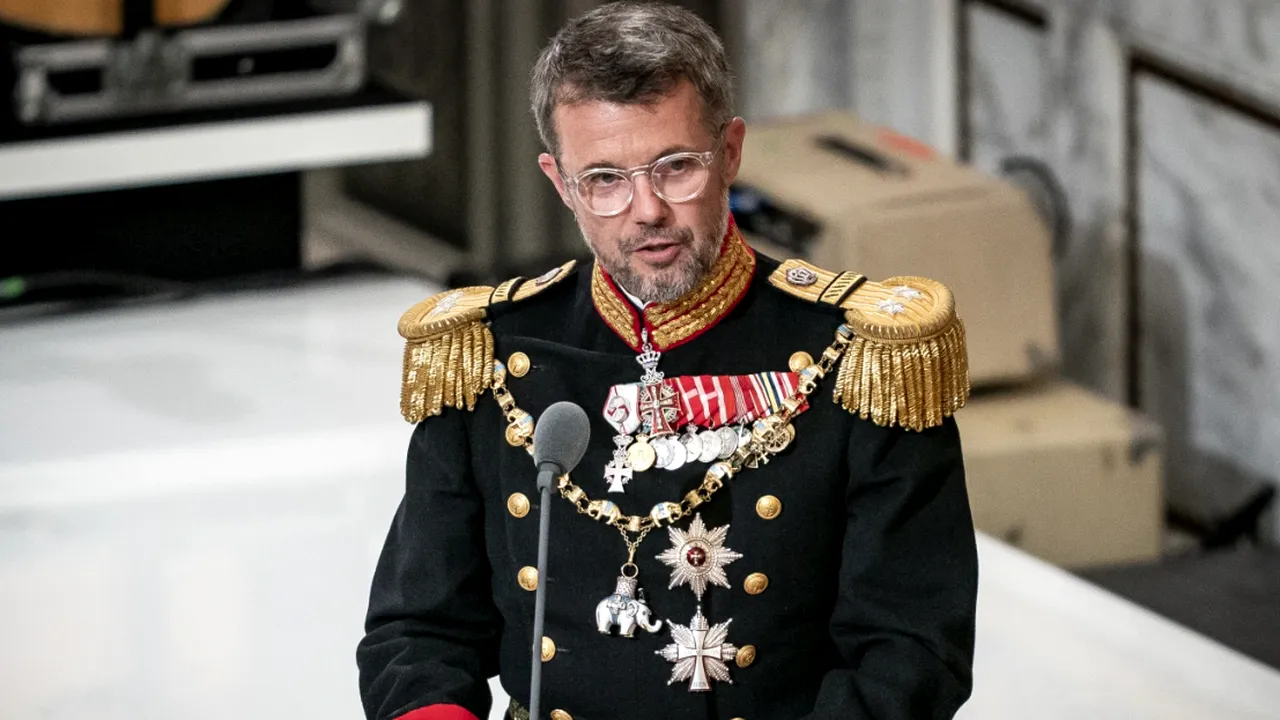 Prinţul moştenitor Frederik, viitorul rege al Danemarcei