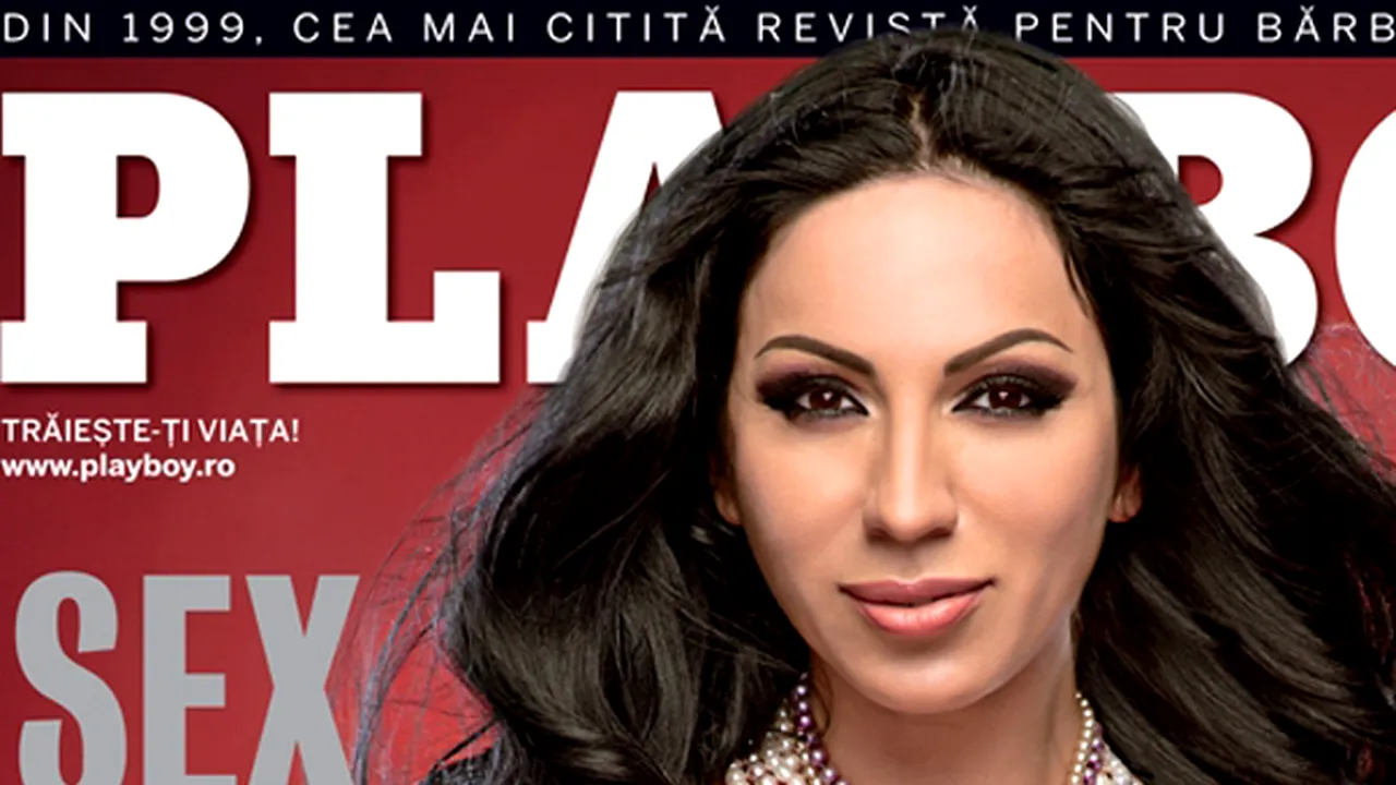 Rocsana Marcu revine pe coperta Playboy