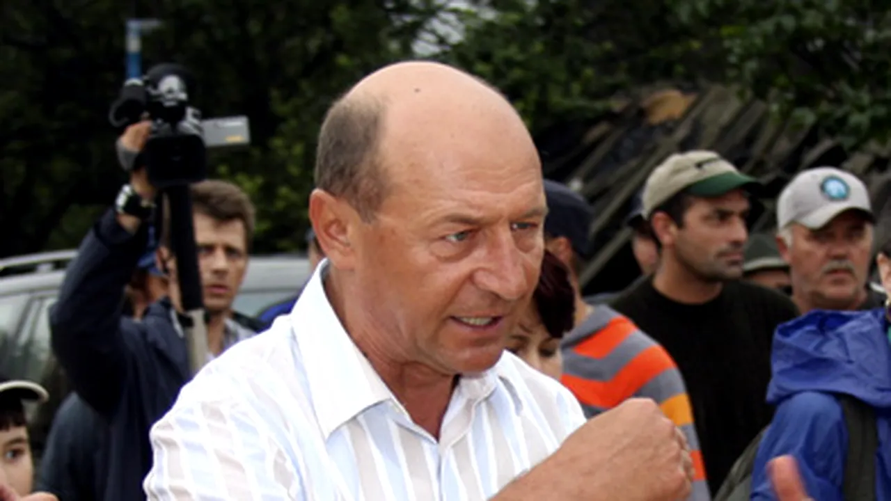 Preşedintele Băsescu a evaluat situaţia de la Borşa