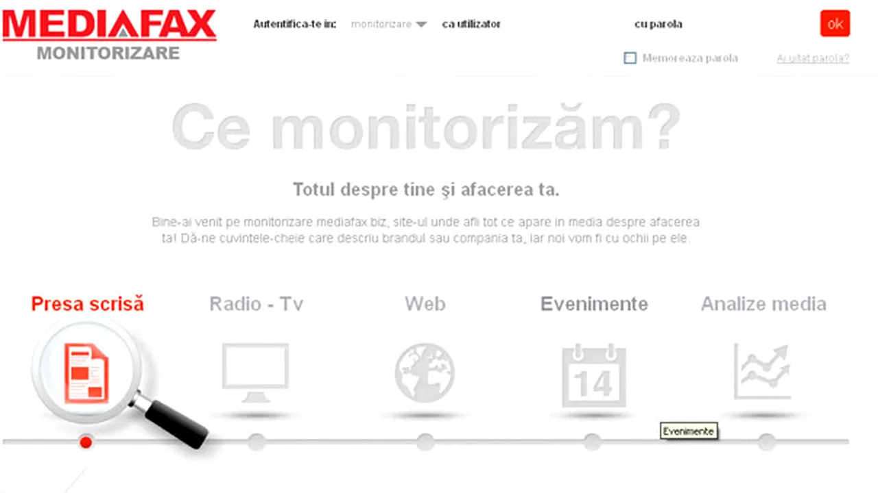 Mediafax Monitorizare lansează primul serviciu complet de monitorizare media 