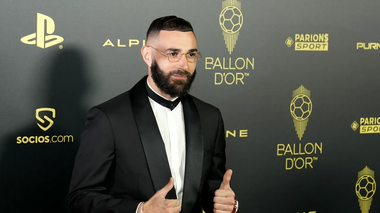 Benzema a câştigat Balonul de Aur 2022. Alexia Putellas e premiata fotbalului feminin 