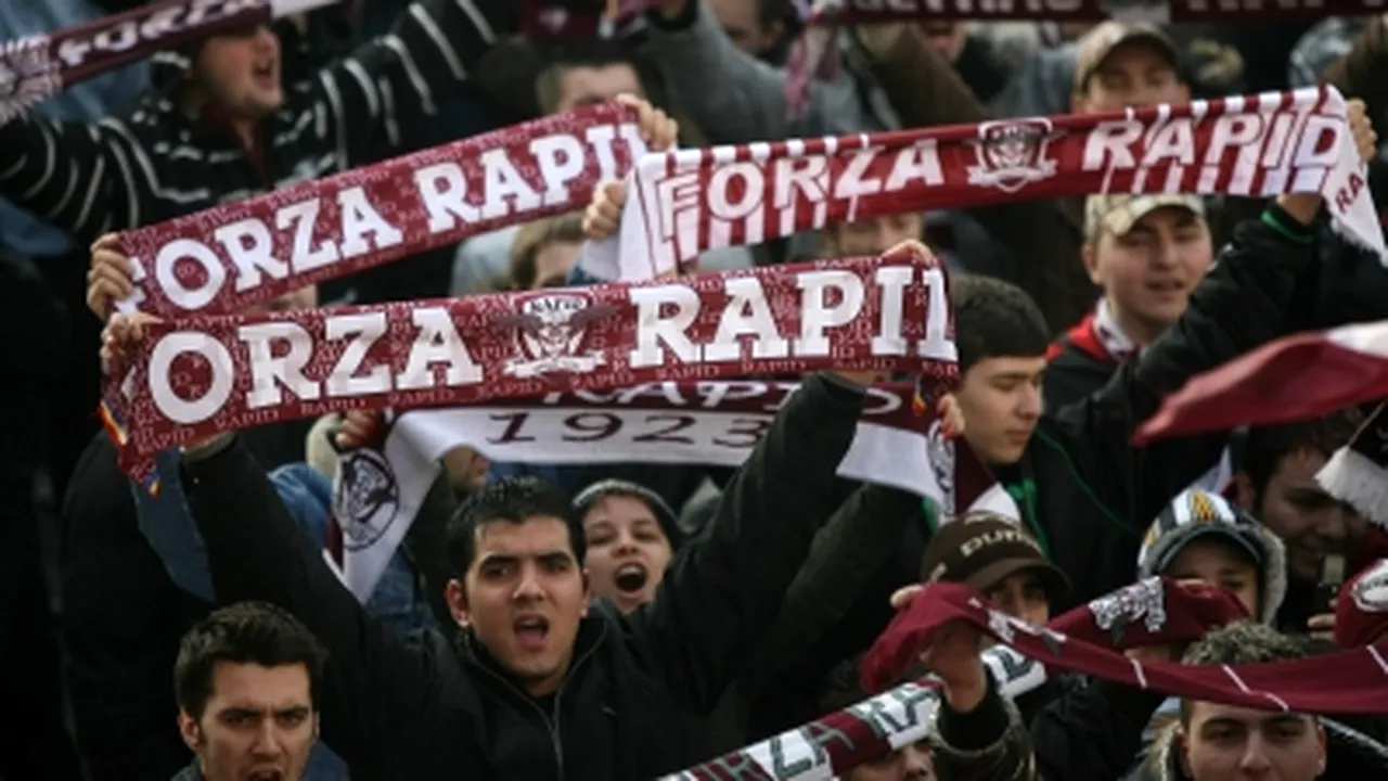 Rapid Bucureşti - FC Braşov, scor 3-1