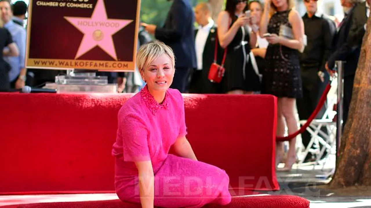 Kaley Cuoco, protagonista serialului 