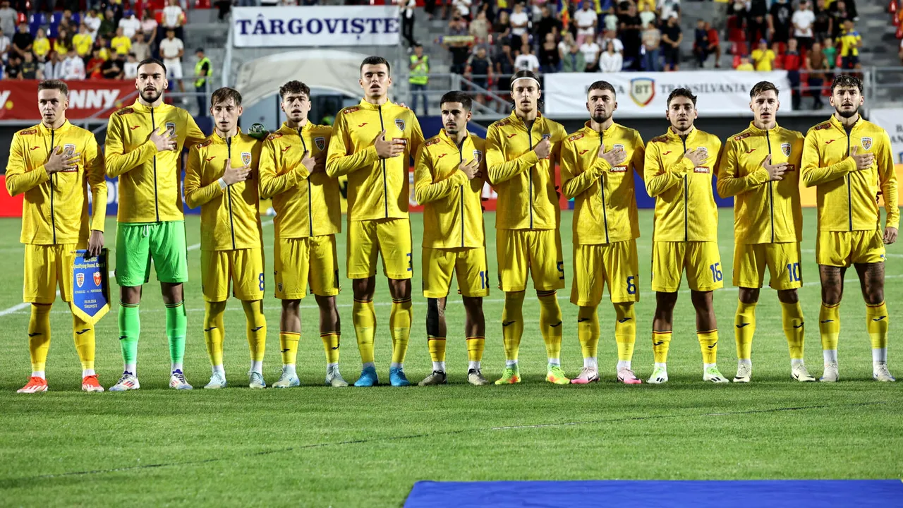 România, în urna 3 la tragerea la sorţi pentru turneul final Euro U21. Iată când are loc tragerea