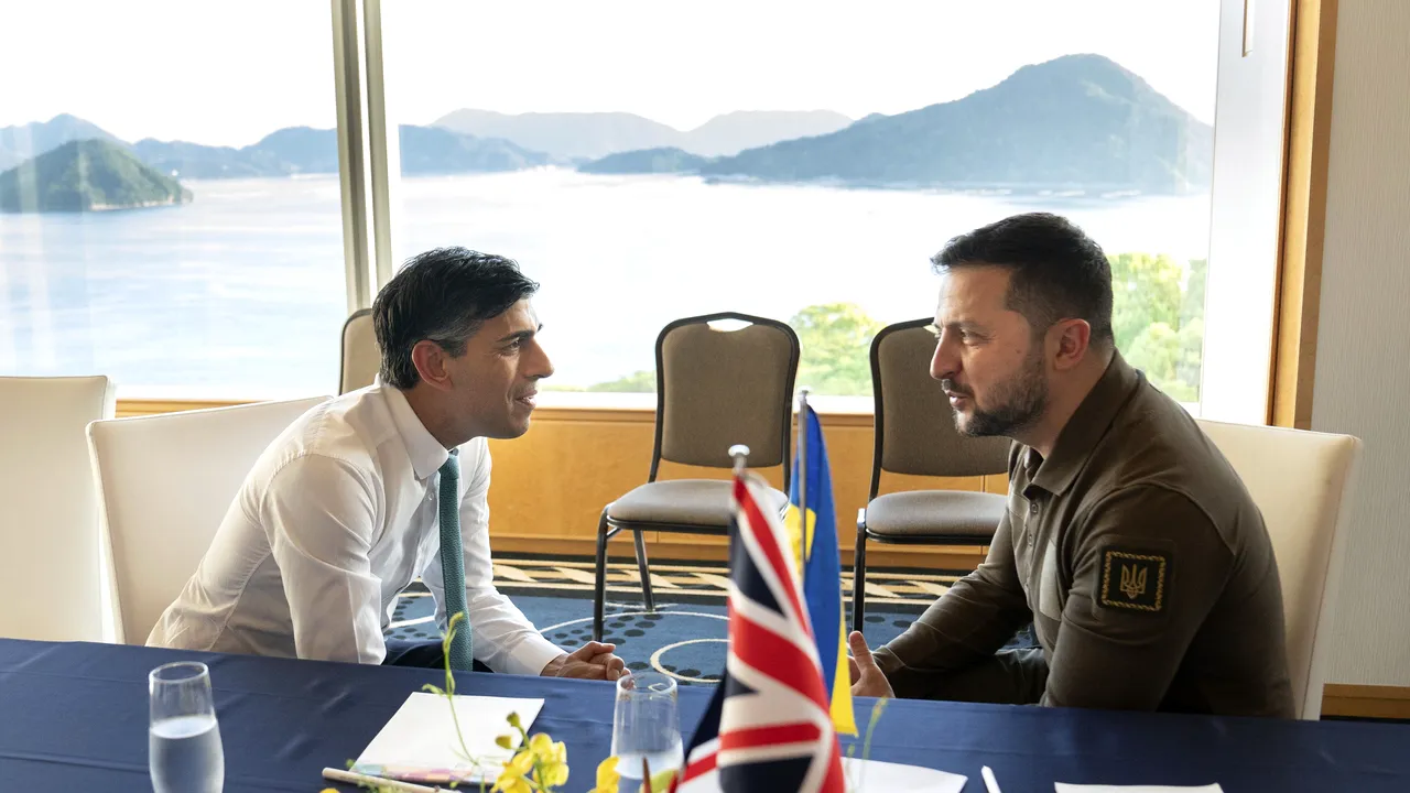 Zelenski îi cere premierului britanic Rishi Sunak arme cu rază mai lungă de acţiune