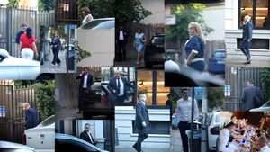 (FOTO/VIDEO) În toiul crizei politice majore, apropiații lui Ilie Bolojan petrec și fac strategii într-un restaurant discret din București. Agenția Mediafax prezintă imaginile