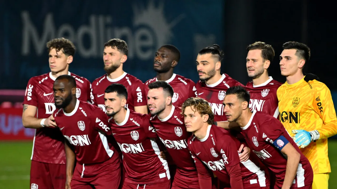 CFR Cluj–Universitatea Craiova, vineri, în play-off-ul Superligii