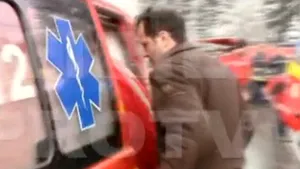 Huidu a spus că din cauza condiţiilor meteo nu a mai putut controla maşina