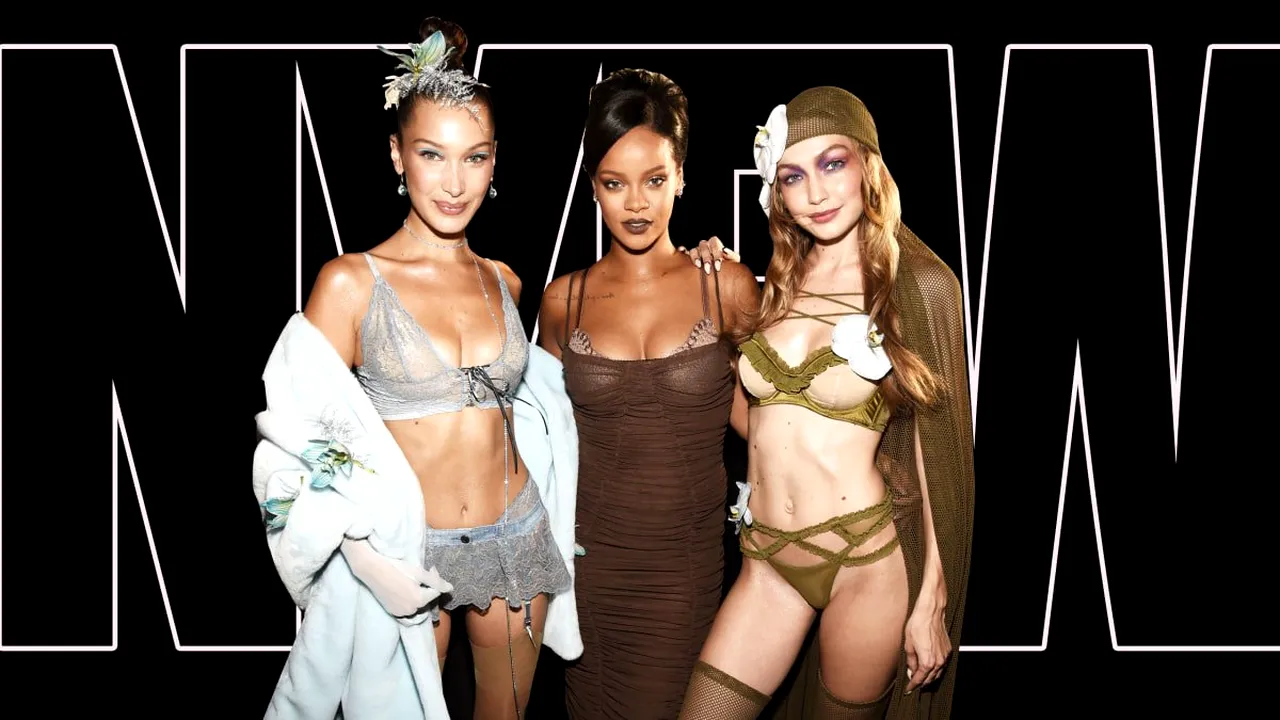 Rihanna a lansat o linie de lenjerie intimă la Săptămâna modei de la New York