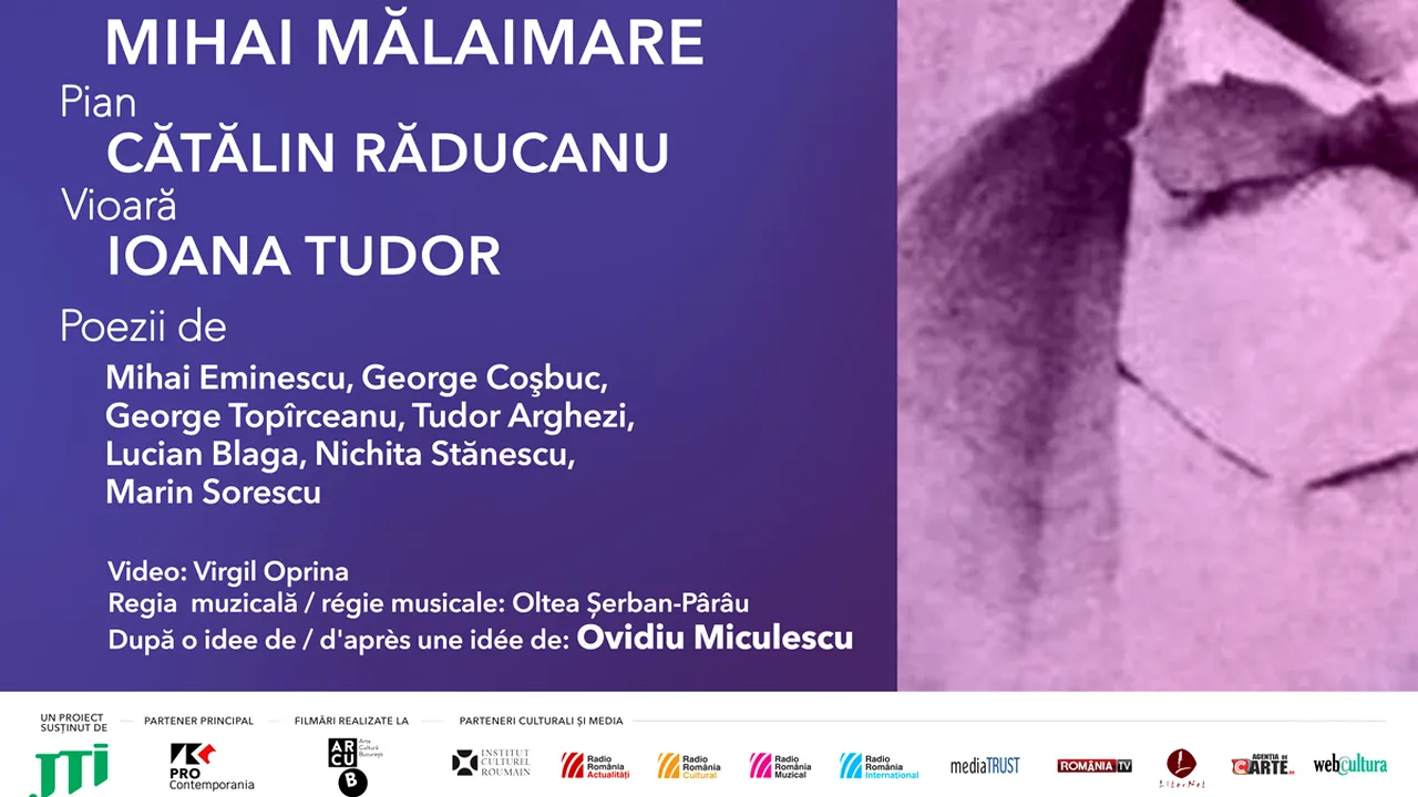 Aplauze pentru poet... pe scenă, în inima Parisului: actorii Emilia Popescu şi Mihai Mălaimare