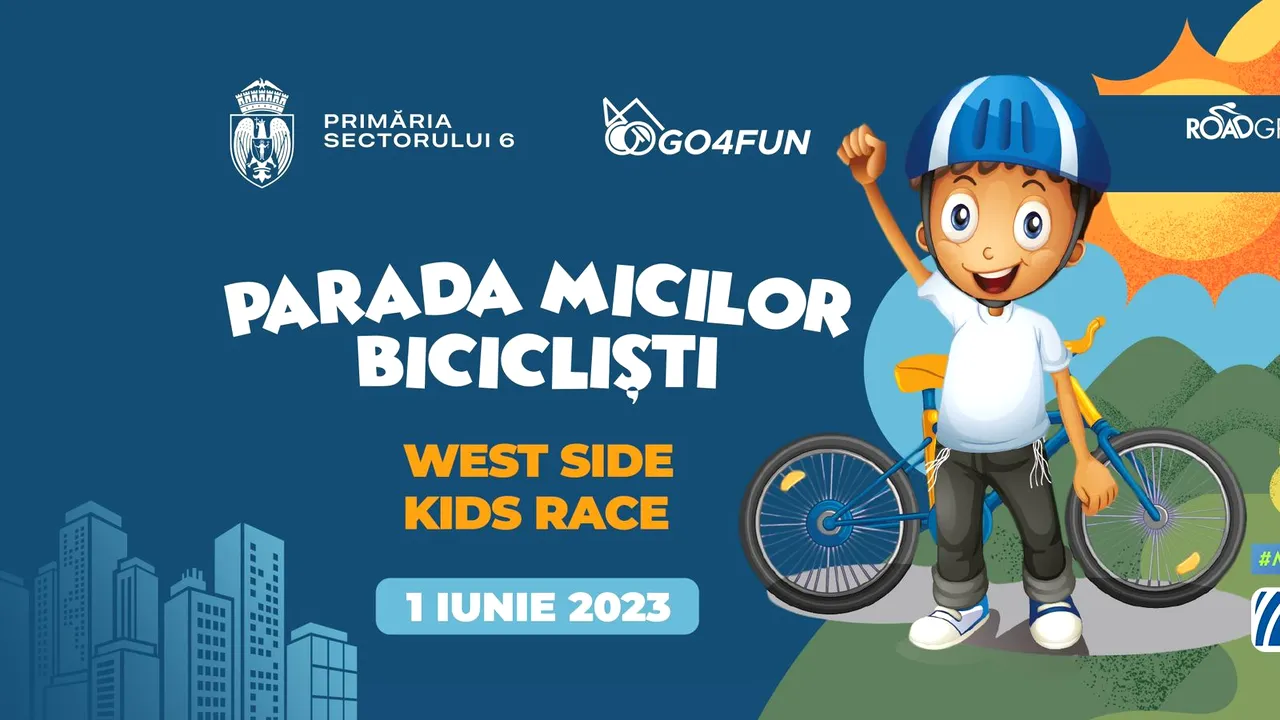 Parada Micilor Biciclişti West Side 1 iunie 2023