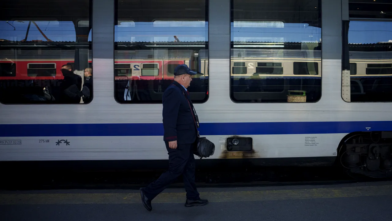 Operator privat de transport feroviar de călători, amendat de ANPC pentru condiţiile din vagoane