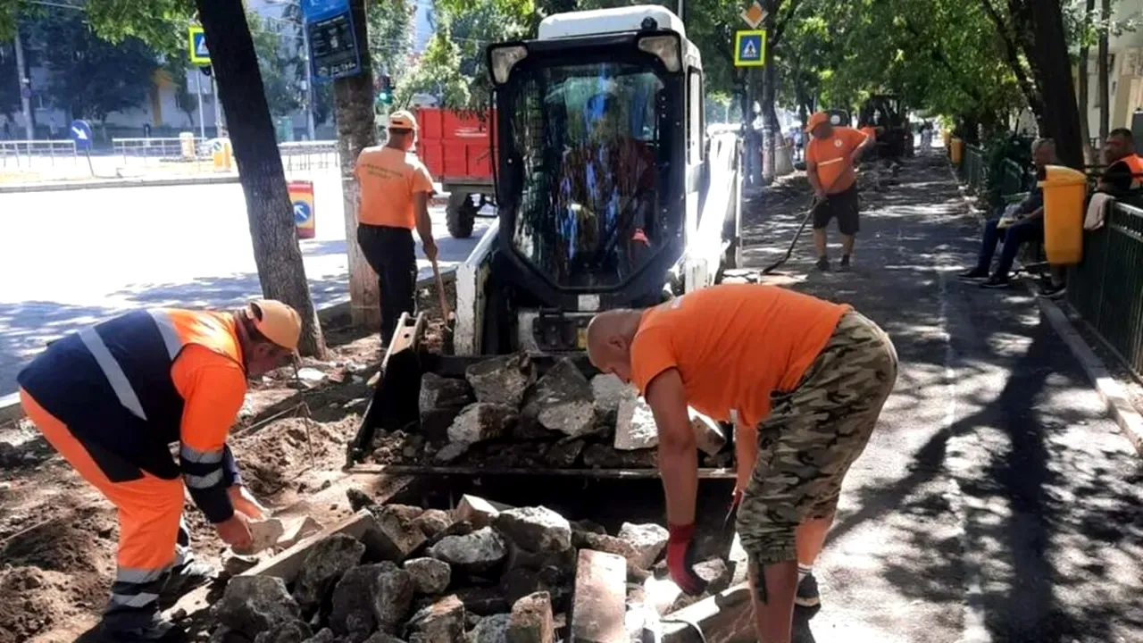 Infrastructură S5. Societatea Infrastructură S5 S.A. a intervenit pe Calea Ferentari, pe segmentul cuprins între Intrarea Lintești și Șos. Sălaj (P) 
