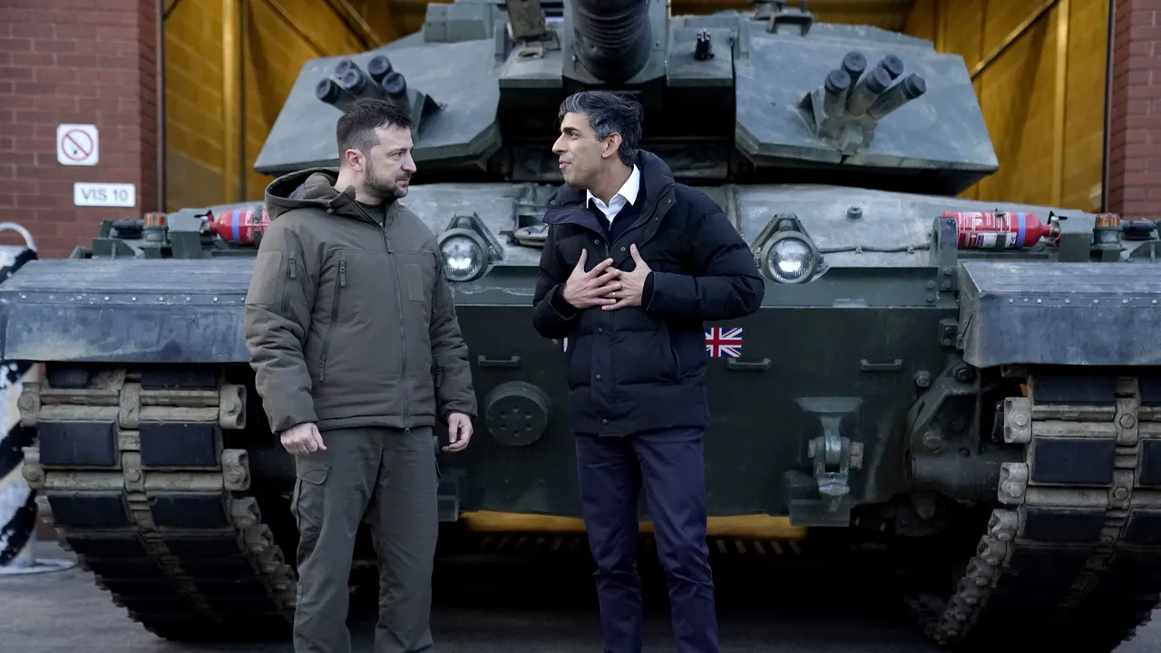 Zelenski se va întâlni cu Rishi Sunak într-o vizită surpriză în Marea Britanie