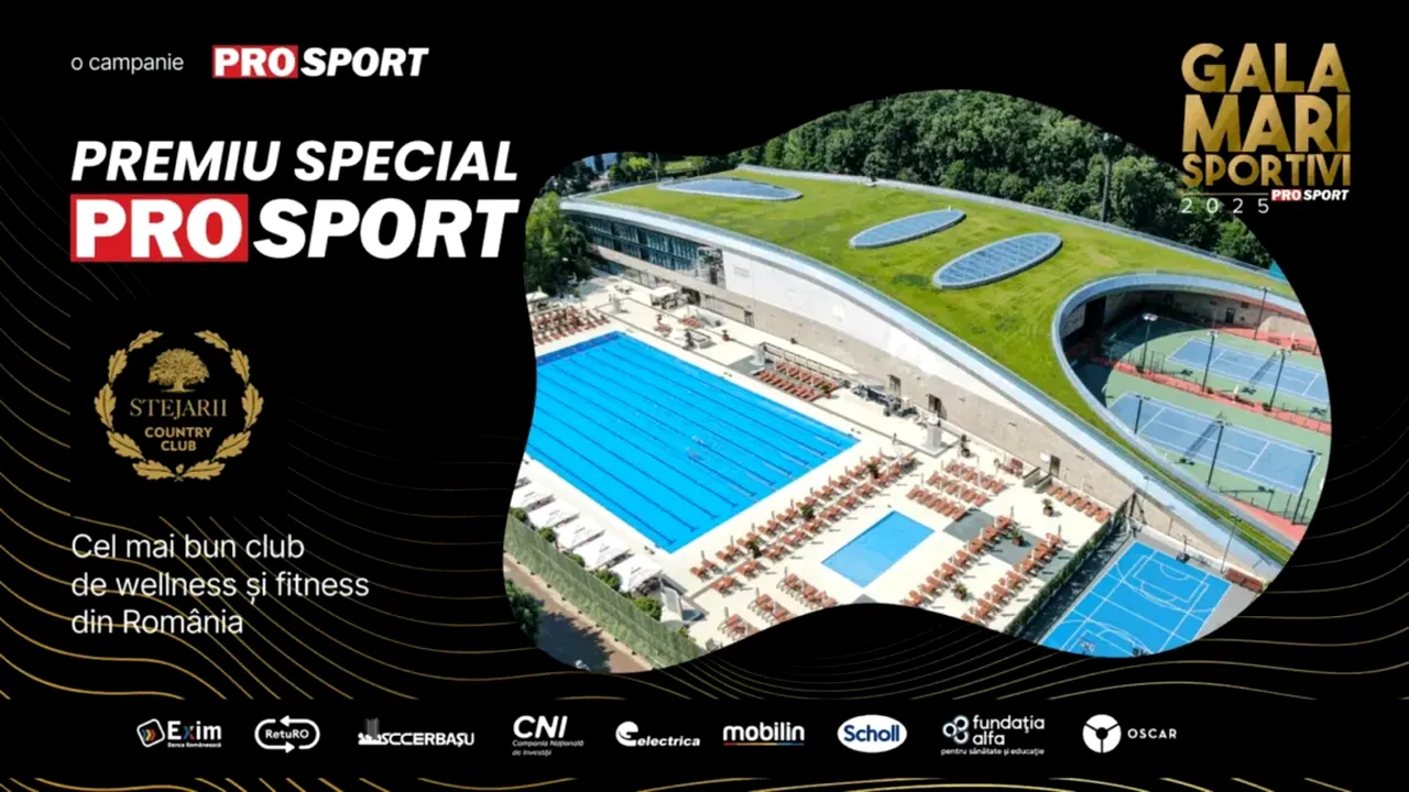 Stejarii Universe, premiu special la Gala Mari Sportivi ProSport 2025
