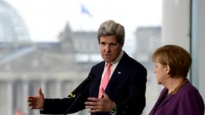 Angela Merkel se va întâlni vineri cu John Kerry